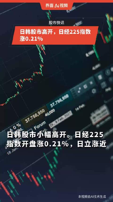 日韩股市高开 日经225指数开盘上涨0.47%