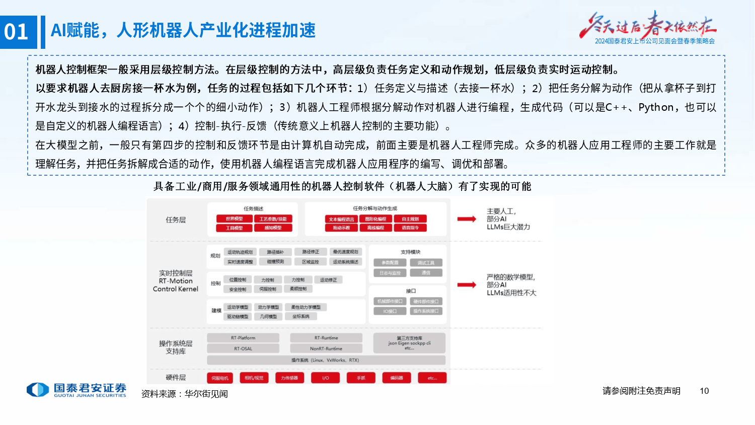 杨德龙：国常会提出促进“人工智能+消费” 利好人形机器人板块